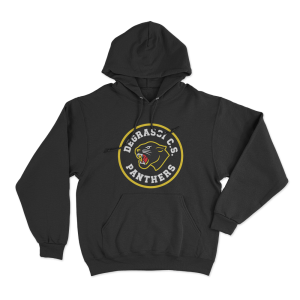 Degrassi Panthers Circle Mascot Unisex Hoodie Black
