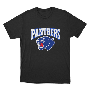 Degrassi Panthers Classic Mascot Unisex T Shirt Black