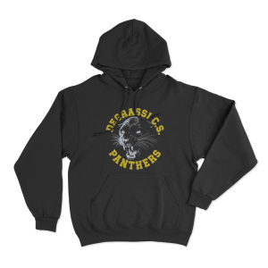Degrassi Vintage Panther Unisex Hoodie Black